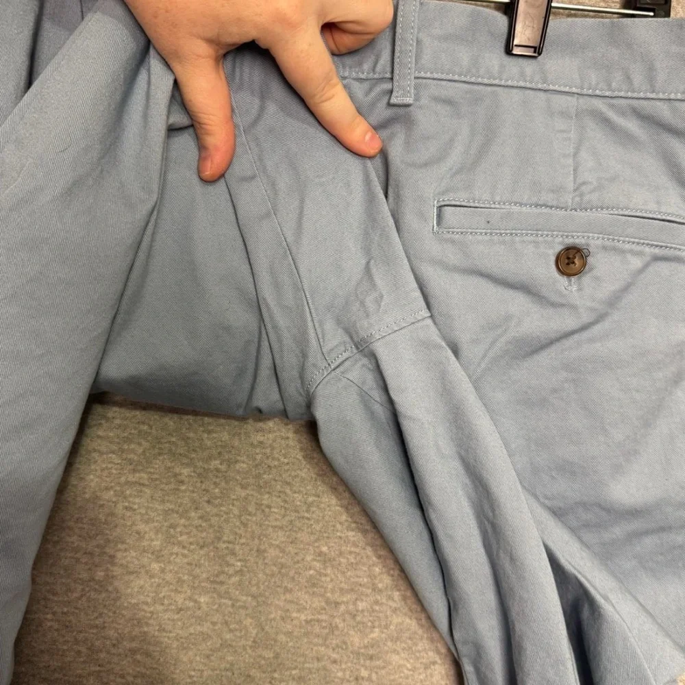 J.‎ Crew Men's 31x30 Light Blue Flex Straight Chino Pants Work Casual Preppy
